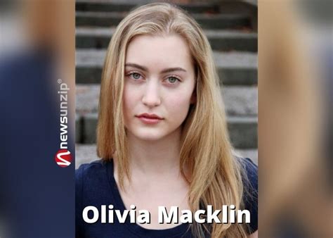Who Is Olivia Macklin Wiki Biography Height Age Parents Ethnicity