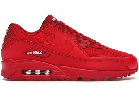 Nike Air Max 90 Triple Red Aj1285 602