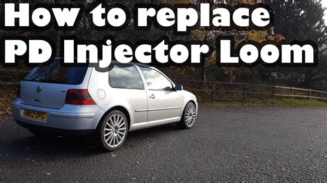 How To Replace A Diesel Injector Electrical Loom Vw Audi Skoda Pd