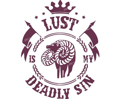 Vector Lust Deadly Sin Svg Anime Png Pdf Ai Svg Digital File Etsy Israel