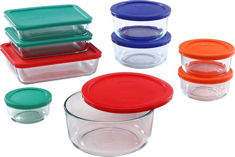 Pyrex 18 Piece Simply Store Food Storage Set Clear Amazon Ca Home And Kitchen