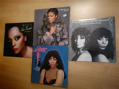 Dionne Warwick Donna Summer Diana Ross Barbara Streisand LP Sammlung