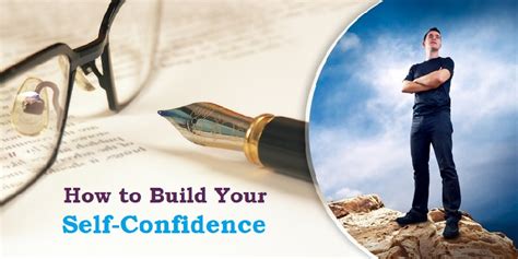 How To Build Your Self Confidence 10 Proven Ways