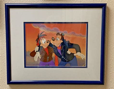 Disney Goof Troop Original Production Cel Painting Matted Framed