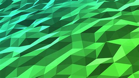 Green Polygons Low Poly Seamless Looping Motion Background Dci 4k Ultra Hd Full Hd Motion