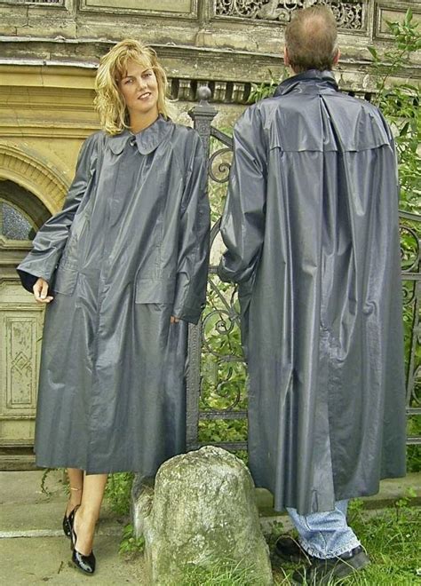 Pvc Jacket Rain Jacket Love To Meet Rain Wear Long Coat Academic