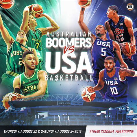 Check spelling or type a new query. Australian Boomers VS Team USA In Melbourne August 2019 — Cherry Collectables