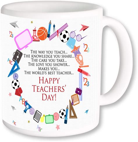 Phototsindia Best T For Teacher On Happy Teachers Day Ceramic Mug