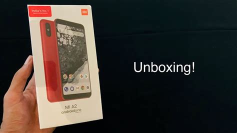 Xiaomi Mi A2 Unboxing In New Red Color Youtube
