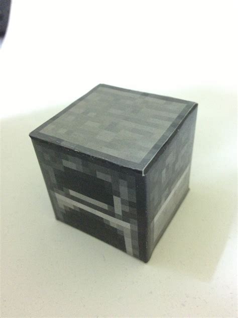 Mini At Least Papercraft Minecraft Vi Cofre Horno Y Mesa De
