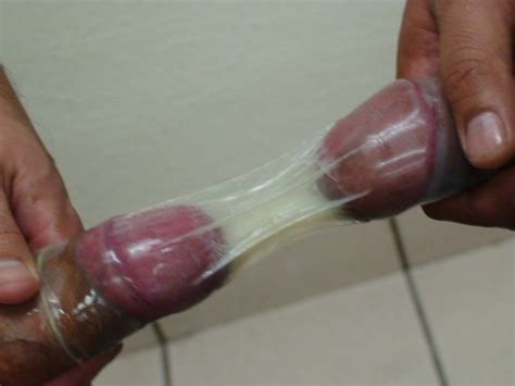Double Cum Mixture Inside Condom 2 Venida Doble En