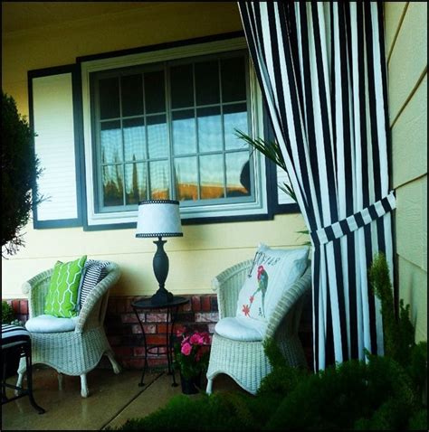 Our Home Home Outdoor Curtains Summer Porch