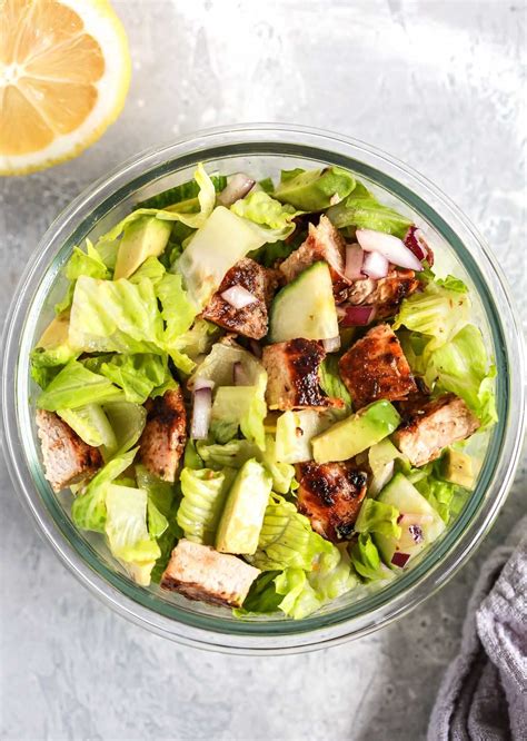 Easy Chopped Chicken Salad Meal Prep Primavera Kitchen Salad Meal
