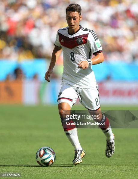 Mesut Ozil Of Germany Controls The Ball During The 2014 Fifa World