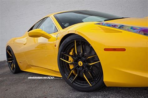 Ferrari Yellow Calipers Automotive Wallpaper