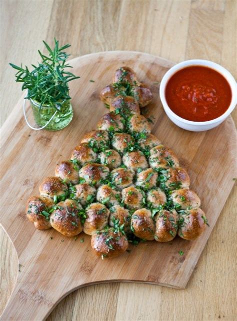 Refrigerate at least 2 hours but no longer than 24 hours. Christmas Tree Pull-Apart Bread - (Free Recipe below) | Best christmas appetizers, Food ...