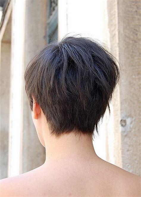 Back View Of Short Haircuts For Women Style And Beauty