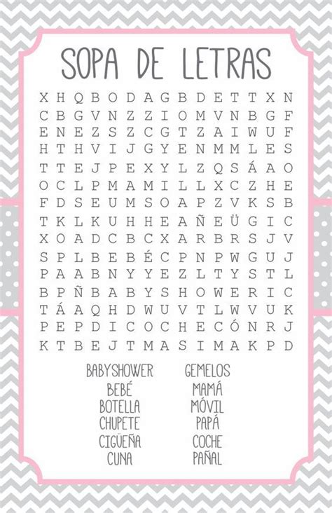 Pin on baby shower ideas from i.pinimg.com. Pinterestita Creadora: Juegos para BabyShower ...