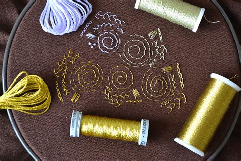 How To Use Metallic Embroidery Thread Without Losing Your Mind