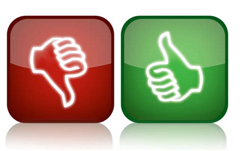 Thumbs Up And Thumbs Down Drawing Clip Art Library