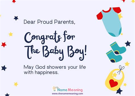 Congratulations On Your New Baby Boy Wishes