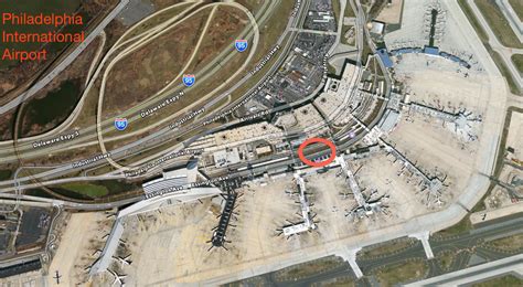 Philadelphia Airport Terminal Map American Airlines