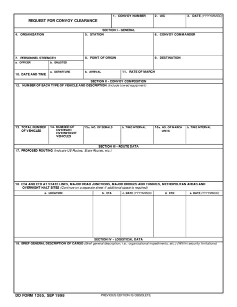 Department Of Defense Dod Pdf Forms Fillable And Printable