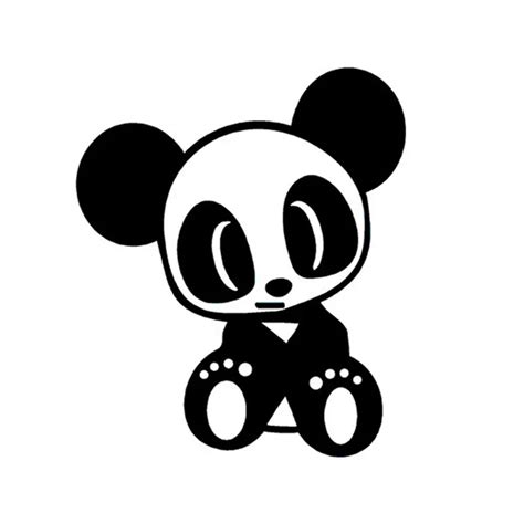 Buy 1113cm Cute Panda Car Sticker Decal Panda Cartoon