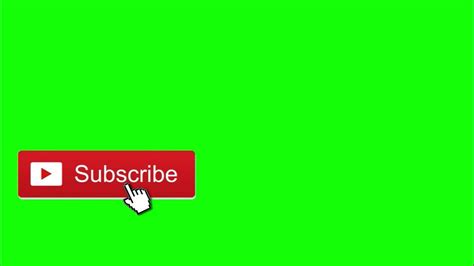 Animated Subscribe Button With Sound Effect S Sides Youtube