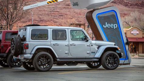 Jeep Is Building A Charging Network For The Wrangler 4xe At Off Road