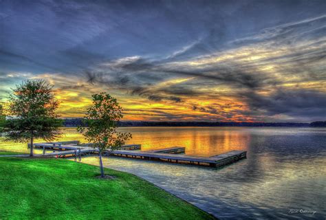 Golf Sunset The Landing On Lake Oconee Reynolds Plantation Landscape