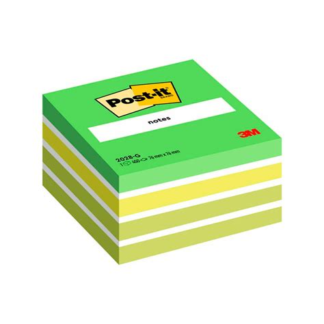 Cubo Notas Adhesivas 76x76 Mm De Colores Post It Notas Adhesivas Y