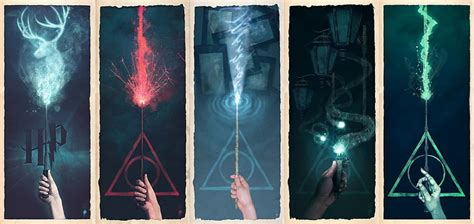 Hd Wallpaper Assorted Color Magic Wand Wallpapers Harry Potter