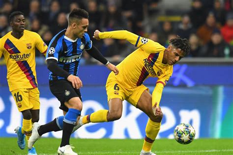 Inter Milan Vs Barcelona Champions League Final Score 1 2 Ansu Fati Scores Late Winner As