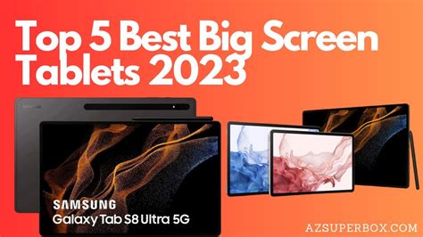Top 5 Best Big Screen Tablets 2023 Youtube
