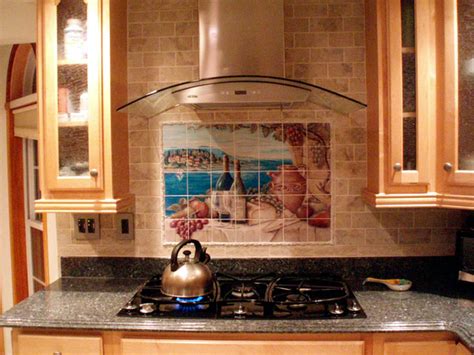 Kitchen Backsplash Tile Murals Hot Sex Picture