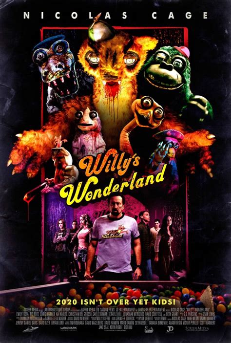 Willys Wonderland 2021 Movie Review Nicolas Cage