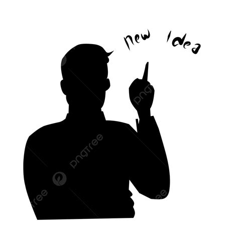 Man Silhouette Vector Man Silhouette Business Man Man Vector Png And