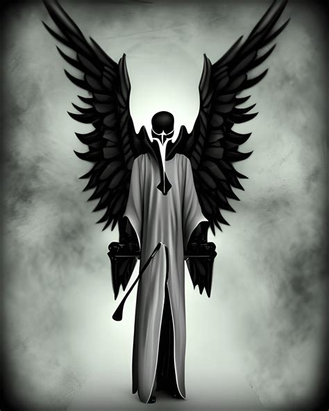 Grim Reaper Angel · Creative Fabrica