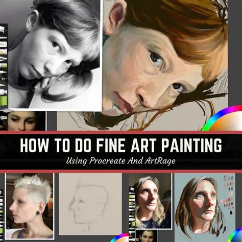 How To Do Fine Art Painting Using Procreate And Artrage