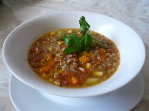 Receta Sopa De Verduras Con Lentejas Turimexico