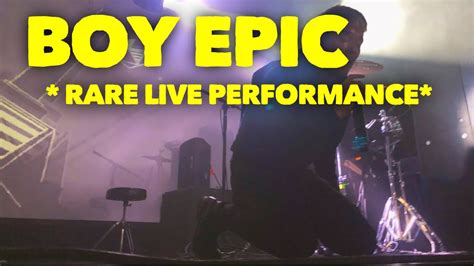 Boy Epic Live Performance At The Moroccan Lounge In Los Angeles Youtube