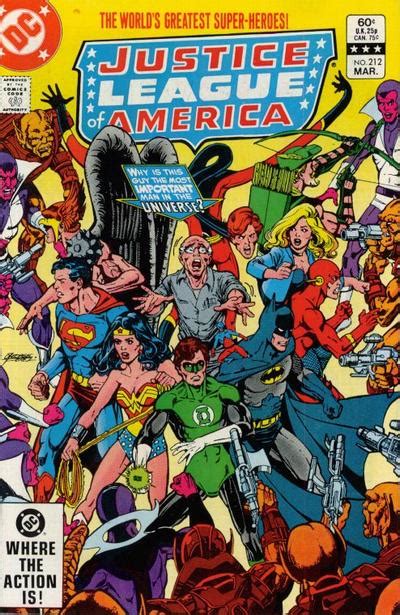 Justice League Of America Vol 1 212 Dc Comics Database