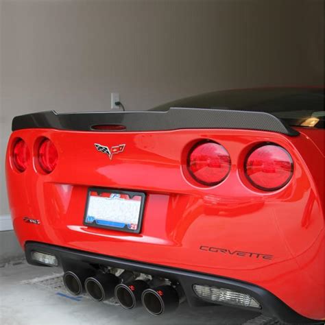 C6 Corvette Rear Spoiler Katech Carbon Fiber Free Shipping