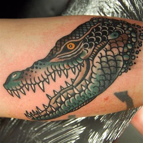 Top 67 Traditional Alligator Tattoo Latest Esthdonghoadian