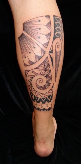 While many men choose large and intricate designs for their leg tattoos, a simple inking looks just as good. 15 Unique Tribal Calf Tattoos