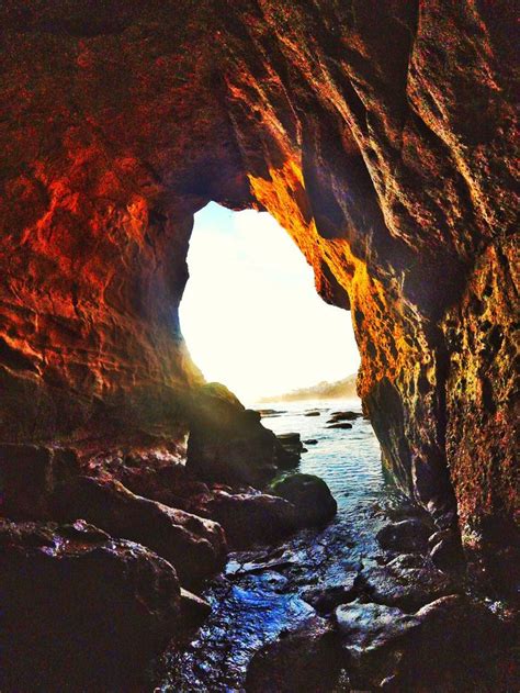 Laguna Beach Sea Cave And Hidden Swimming Pool Laguna Beach
