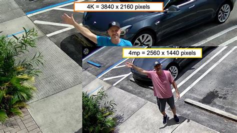 4mp Vs 4k Ip Camera Video Comparison 4mp Vs 8mp Youtube