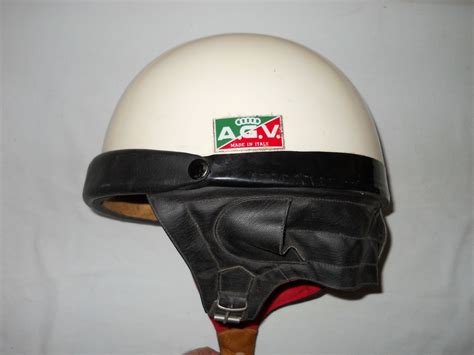The next generation leather jacket defined: AGV Italy #helmet #vintagehelmet | Vintage helmet, Vintage ...