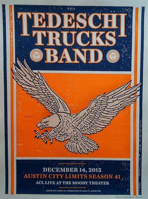 Poster Art For Tedeschi Trucks In 2021 Concert Poster Art Poster Art Art